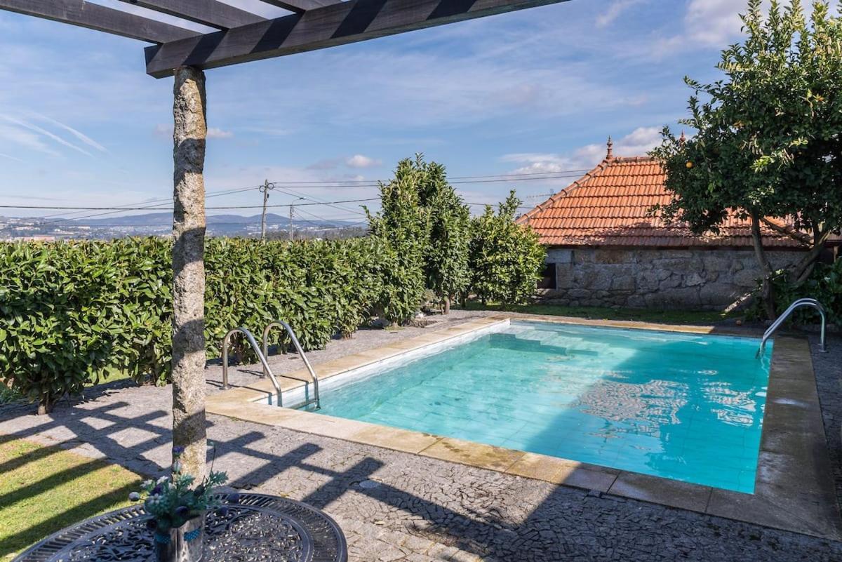Pequena Casa Rustica Com Piscina Villa Penafiel Exterior photo